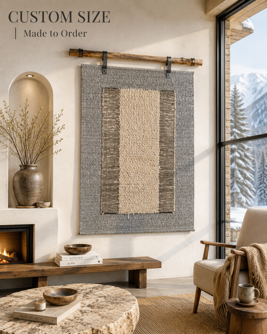 Custom Size Handmade Textile Wall Hanging