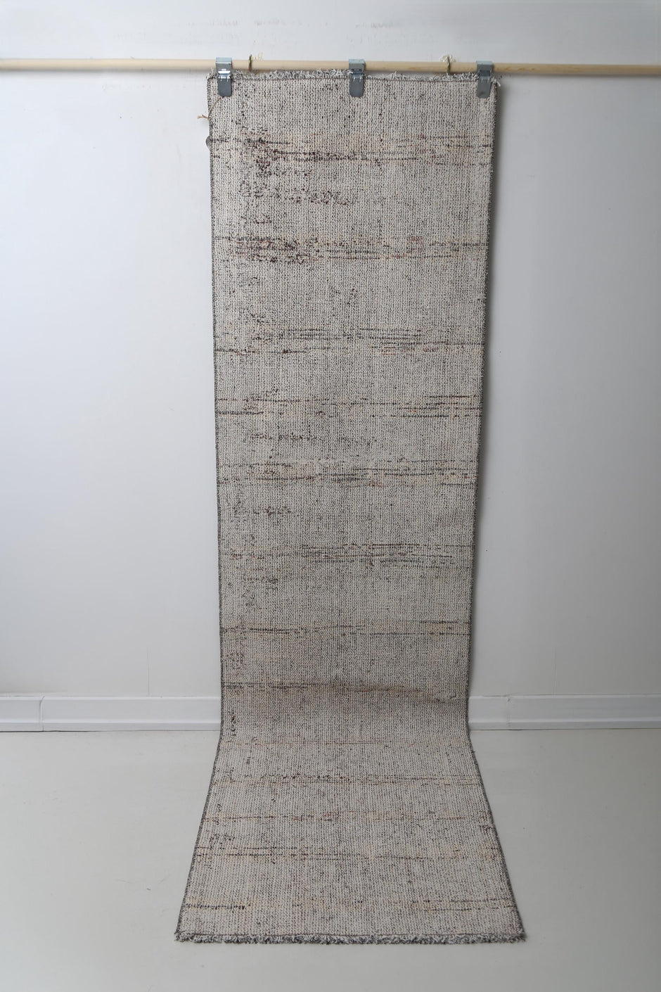 Flatweave runner rug, alt angle, pattern variation