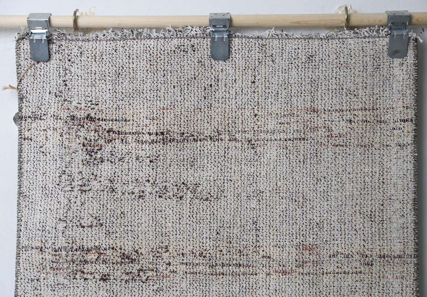 Vintage Turkish Flatweave Runner Rug, Handmade Wool Cotton Hallway Carpet