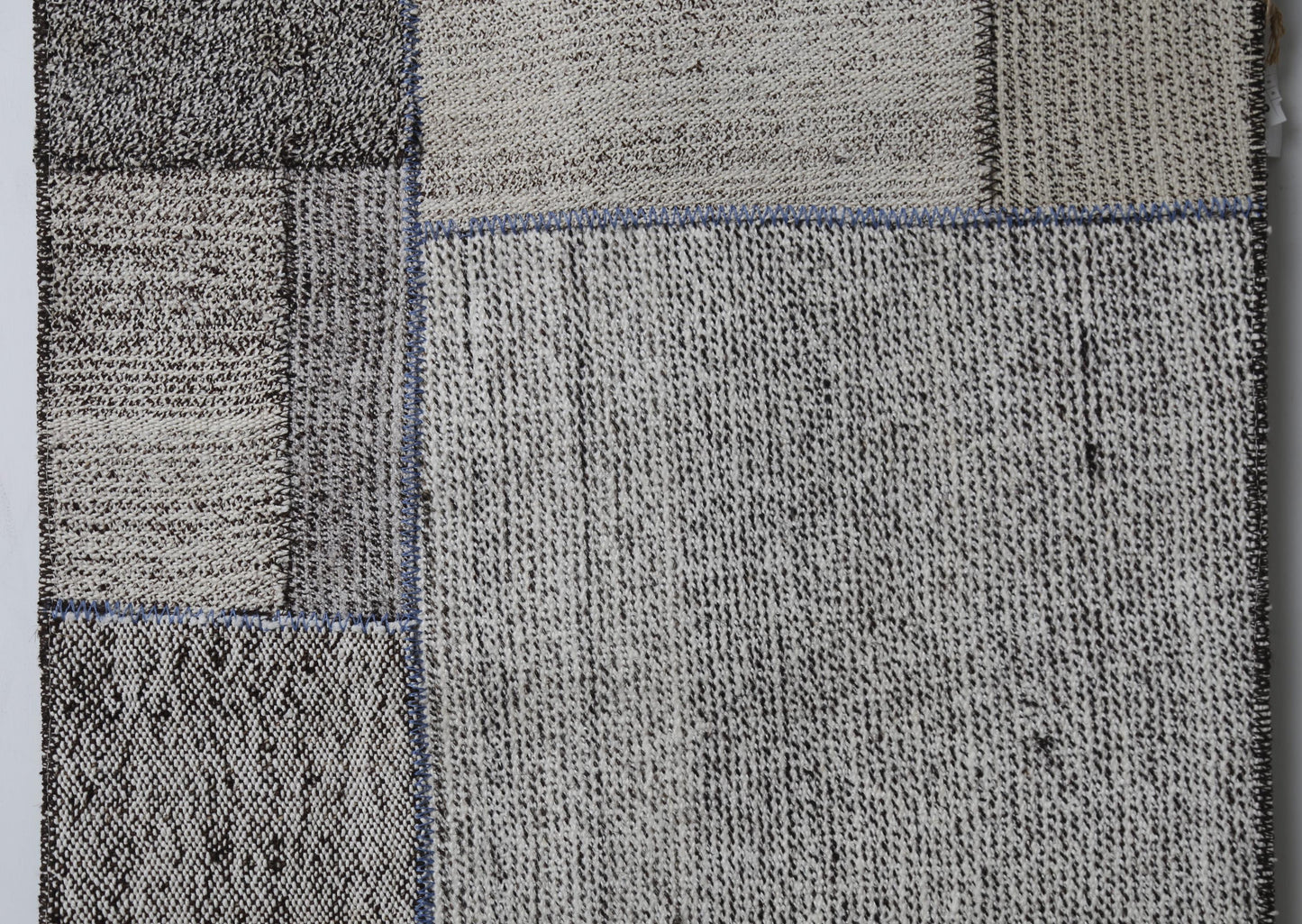 Vintage Turkish Kilim Runner, Patchwork Wool Hallway Rug (1'11" x 6'2")
