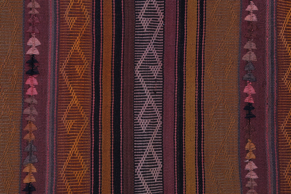 5x6 Vintage Turkish Kilim Rug, Striped Handwoven Wool Cotton Rug, Rustic Anatolian Flatweave Area Rug