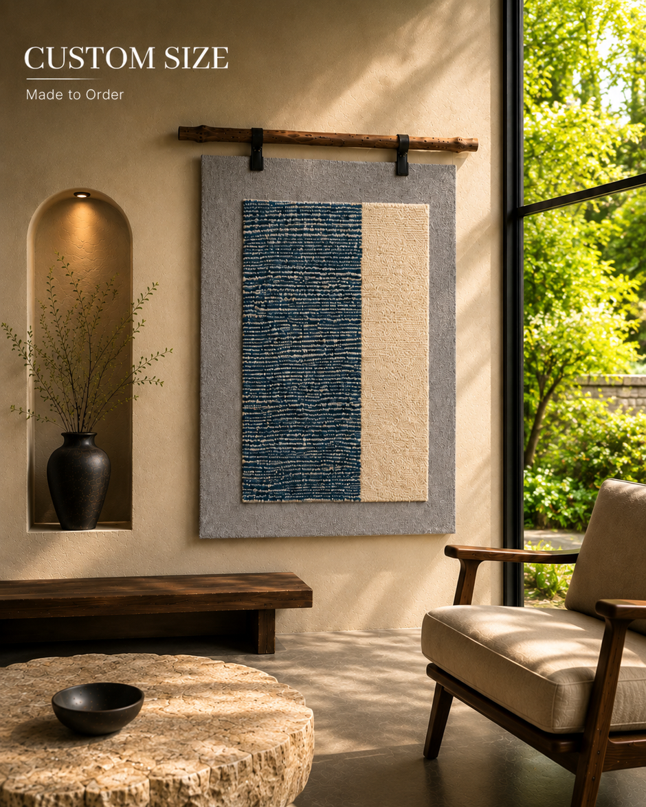 Custom Size Handmade Textile Wall Hanging