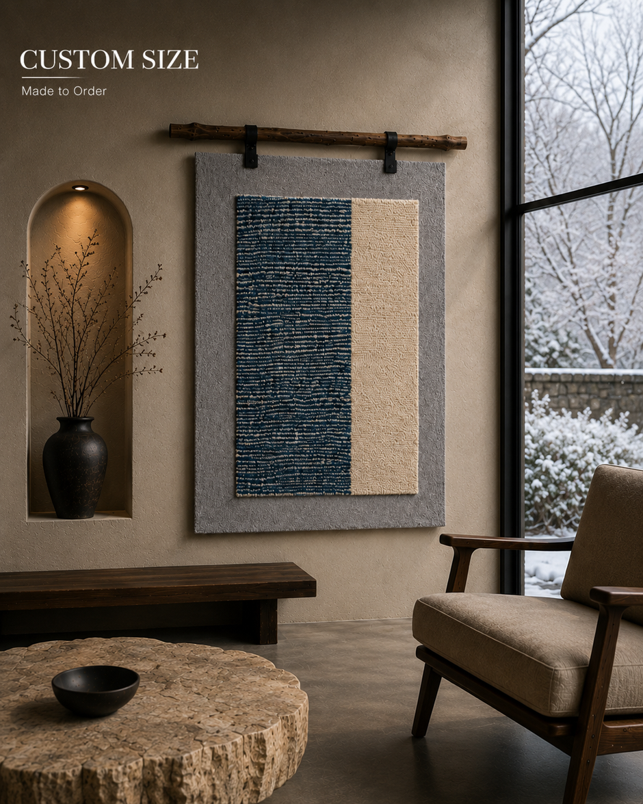 Custom Size Handmade Textile Wall Hanging
