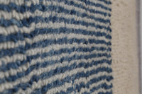 Custom Size Textile Wall Hanging, Handmade Wool Tapestry, Modern Fiber Wall Art, Woven Wall Decor
