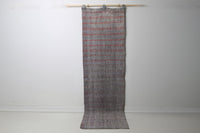Vintage Turkish Wool Cotton Flatweave Runner Rug (2x8, 2'3" x 7'6") - photo 1 of 10
