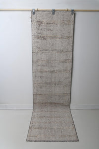 Vintage Turkish Wool Cotton Flatweave Runner Rug (2x8, 2'3" x 8'5") - photo 2 of 10