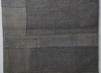 Vintage Turkish Hemp Patchwork Runner Rug, Beige Gray (2x8) - photo 8 of 10