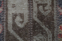 Vintage Turkish Wool Cotton Patchwork Rug, Beige Brown (2x3) - photo 10 of 10