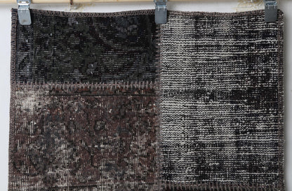 Reverse view, handmade weaving structure, doormat