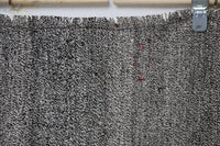 Vintage Turkish Flatweave Rug, Black White Minimalist (5x6) - photo 8 of 10