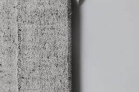 Vintage Turkish Wool Cotton Kilim Runner Rug, Black White (4x7) - photo 8 of 9