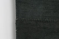 Vintage Turkish Hemp Patchwork Rug, Dark Green (7x10) - photo 5 of 8