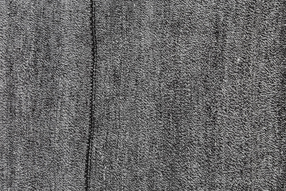 Vintage Turkish wool cotton flatweave rug detail showing subtle black white striped weave