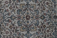 Vintage Turkish Wool Cotton Runner Rug, Beige Green Floral (4x7, 3'10" x 6'8") - photo 5 of 10