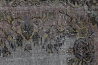 Vintage Turkish Wool Cotton Rug, Gray Pink (4x7) - photo 7 of 10
