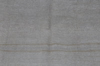 Vintage Turkish Hemp Rug, White Beige Striped (5x8) - photo 5 of 9
