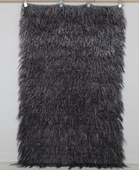 Vintage Turkish Wool Rug, Gray Charcoal (4x6) - photo 3 of 9