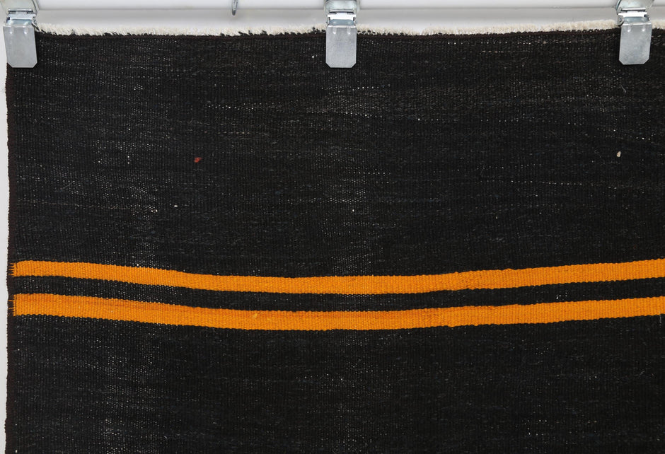 3x4Vintage  Turkish Tapestry Rug, Handmade Wool Wall Hanging, Minimalist Textile Wall Art, Striped Boho Decor, Tapestry