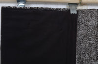 Vintage Turkish Wool Cotton Kilim Runner Rug, Black White (2x7) - photo 10 of 10
