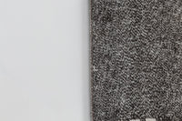 Vintage Turkish Wool Cotton Kilim Runner Rug, Black White (2x7) - photo 8 of 10