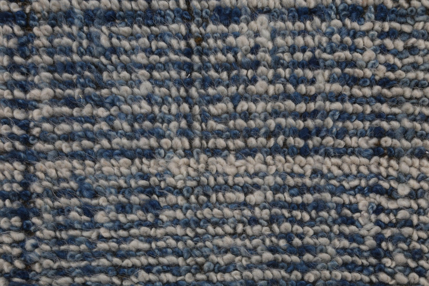 3x4 Vintage Turkish Blue Tapestry Rug, Handwoven Wool Wall Hanging, Minimalist Textile Art