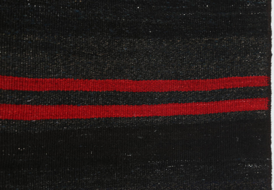 3x4Vintage  Turkish Tapestry Rug, Handmade Wool Wall Hanging, Minimalist Textile Wall Art, Striped Boho Decor, Tapestry