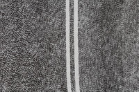 Vintage Turkish Wool Cotton Kilim Runner Rug, Black White (2x7) - photo 5 of 10