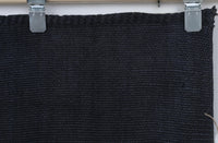 Vintage Turkish Hemp Runner Rug, Dark Blue Minimalist Solid (2x8) - photo 4 of 8