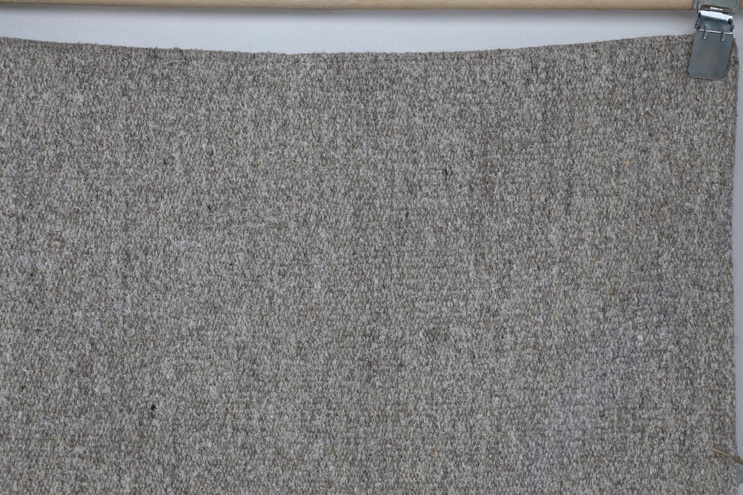 6x8 Vintage Turkish Flatweave Rug, Handmade Neutral Brown Wool Kilim, Minimalist Area Rug