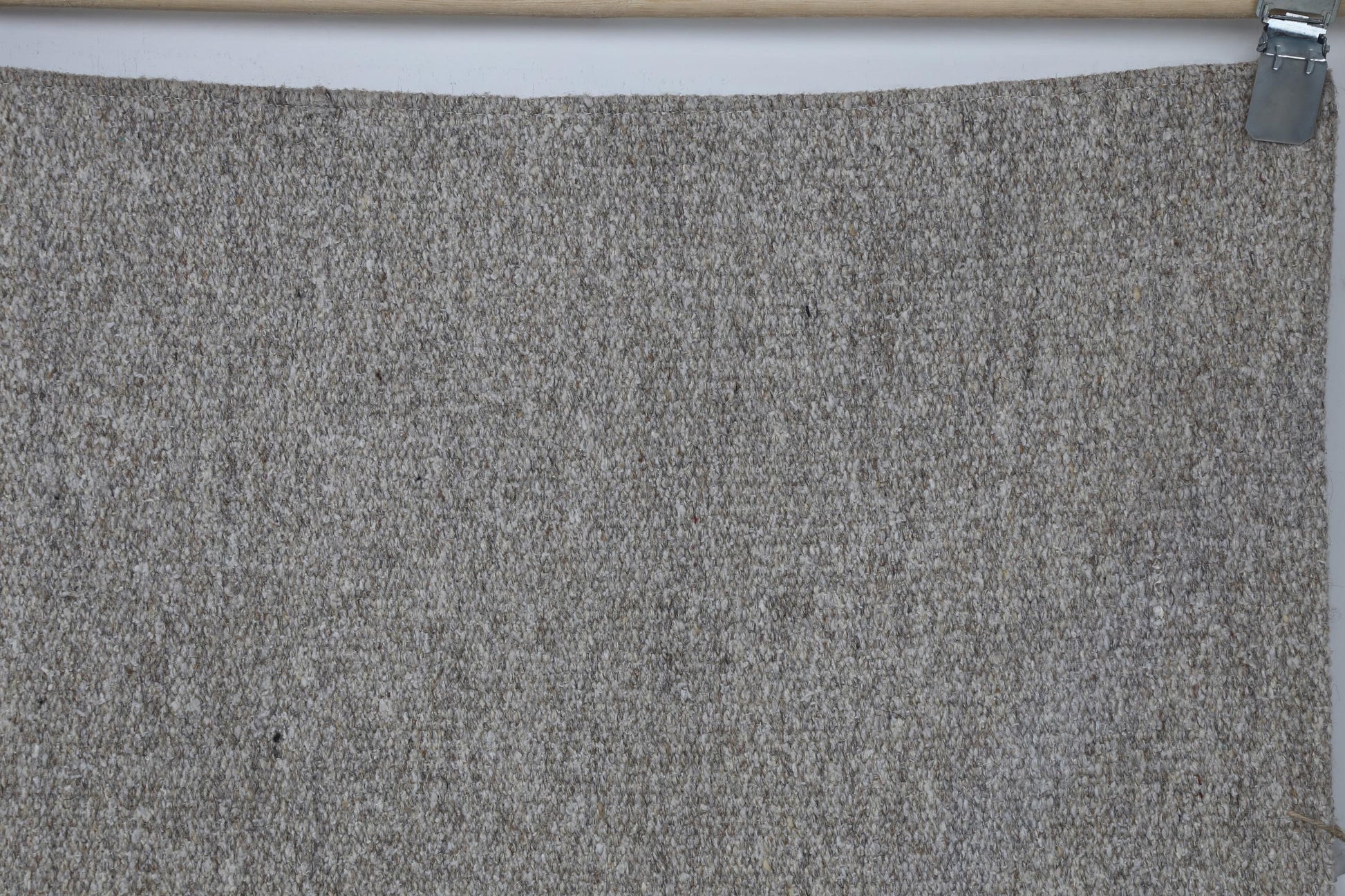 6x8 Vintage Turkish Flatweave Rug, Handmade Neutral Brown Wool Kilim, Minimalist Area Rug