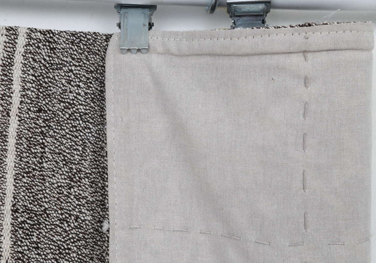 2x6 Vintage Turkish Flatweave Runner Rug, Handmade Wool Hallway Rug, Gray Striped Kilim Runner, Minimalist Entryway Carpet
