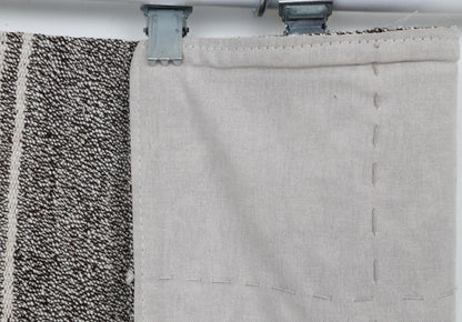 2x6 Vintage Turkish Flatweave Runner Rug, Handmade Wool Hallway Rug, Gray Striped Kilim Runner, Minimalist Entryway Carpet