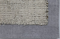 Vintage Turkish Tapestry Rug, Beige Blue Textured Wall Hanging (3'5" x 4'1") - photo 9 of 9