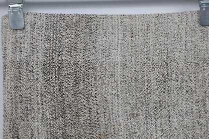 3x10 Vintage Turkish Flatweave Runner Rug, Handmade Wool Cotton Hallway Rug, Neutral Beige Long Rustic Runner