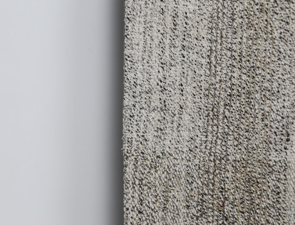 3x10 Vintage Turkish Flatweave Runner Rug, Handmade Wool Cotton Hallway Rug, Neutral Beige Long Rustic Runner