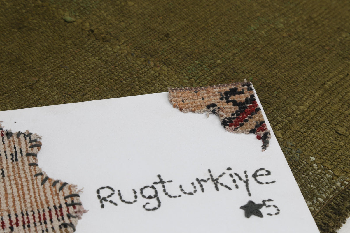 2x9 Vintage Turkish Hemp Runner Rug, Handmade Mustard Hallway Rug, Rustic Minimal Long Runner for Entryway