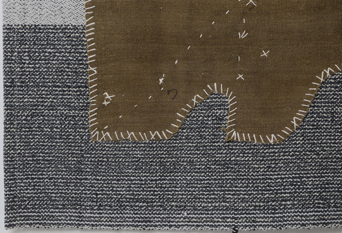 3x4 Handmade Wool Tapestry Rug, Turkish Textile Wall Hanging, One of a Kind Fiber Art,