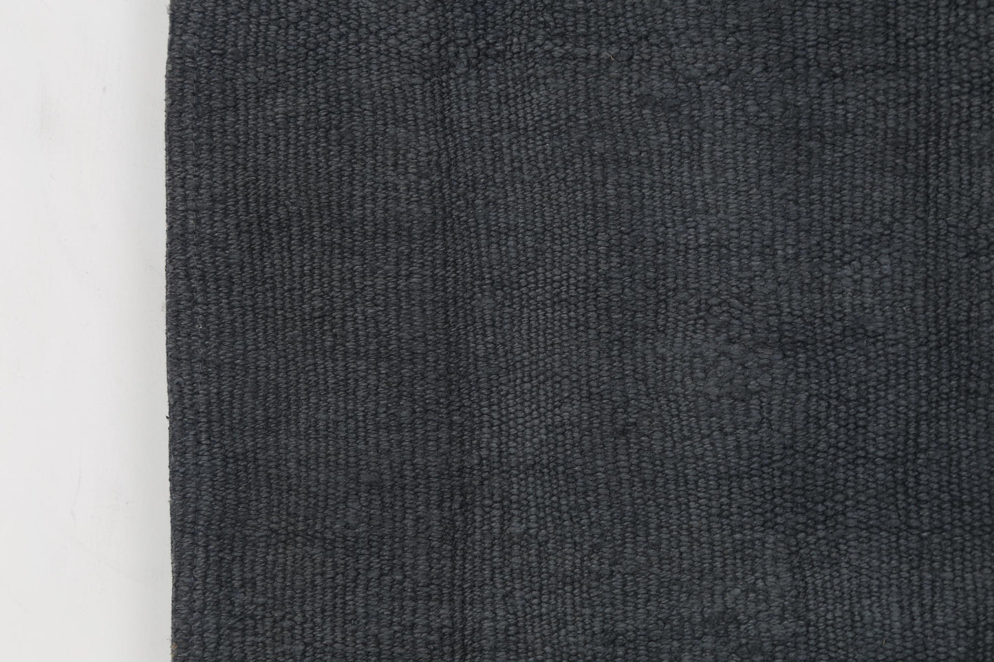 2x8 Vintage Turkish Hemp Runner Rug, Handmade Blue Hallway Rug, Minimalist Narrow Runner Carpet