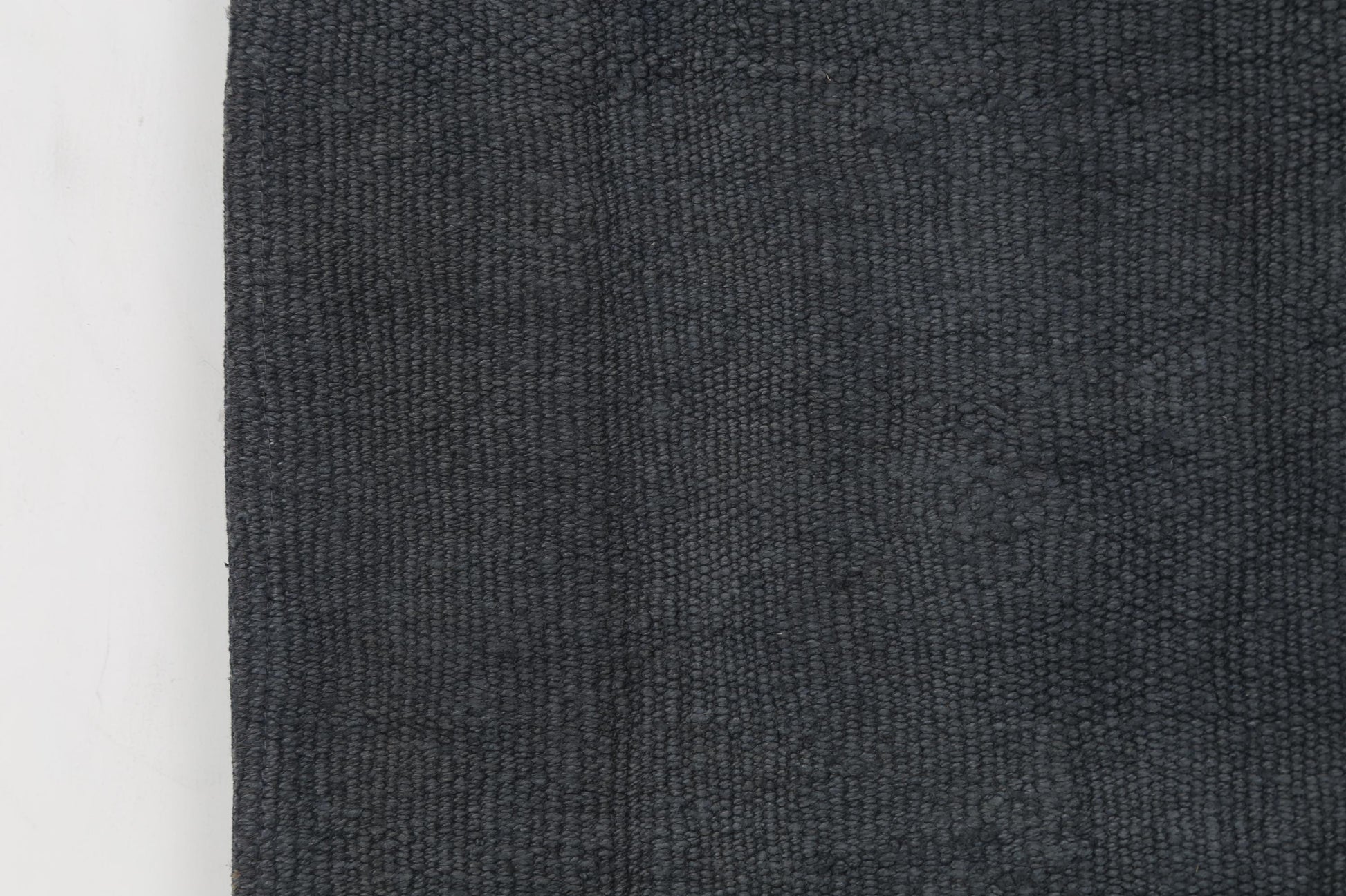 2x8 Vintage Turkish Hemp Runner Rug, Handmade Blue Hallway Rug, Minimalist Narrow Runner Carpet