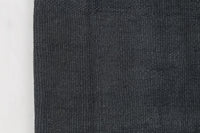 Vintage Turkish Hemp Runner Rug, Blue Minimalist (2x8) - photo 5 of 10