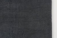 Vintage Turkish Hemp Runner Rug, Blue Minimalist (2x8) - photo 6 of 10