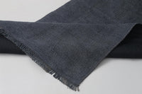 Vintage Turkish Hemp Runner Rug, Blue Minimalist (2x8) - photo 10 of 10