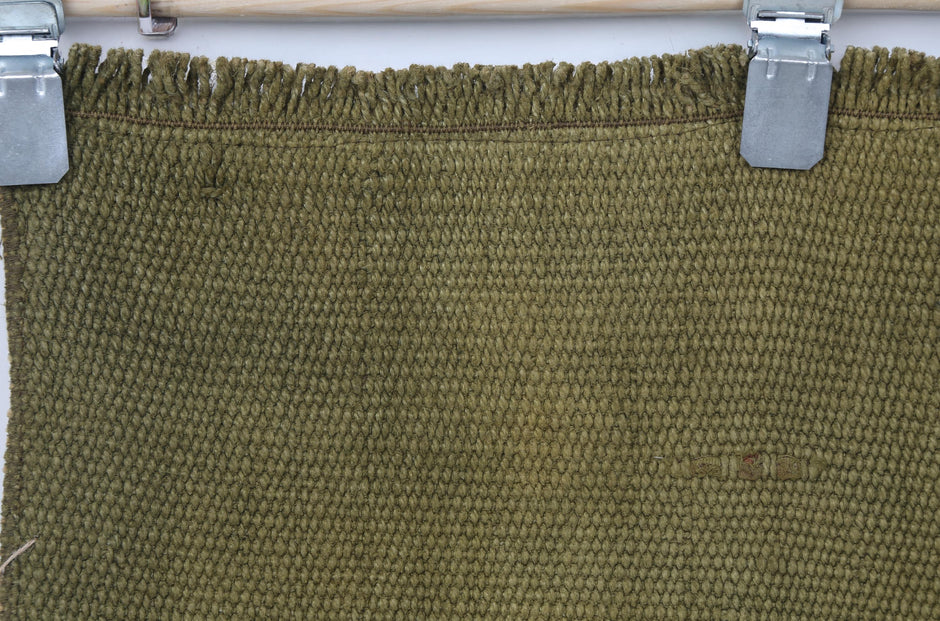 2x5 Vintage Turkish Hemp Runner Rug, Handmade Mustard Hallway Rug, Minimalist Narrow Runner Carpet