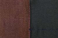 4x6 Vintage Turkish Hemp Tapestry Rug, Rust Woven Textile Wall Hanging, Minimalist Fiber Wall Art