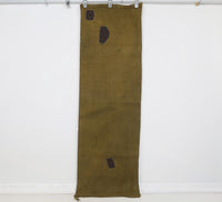 2x6 Vintage Hemp Runner Rug, Mustard Turkish Hallway Rug, Minimal Narrow Entryway Rug