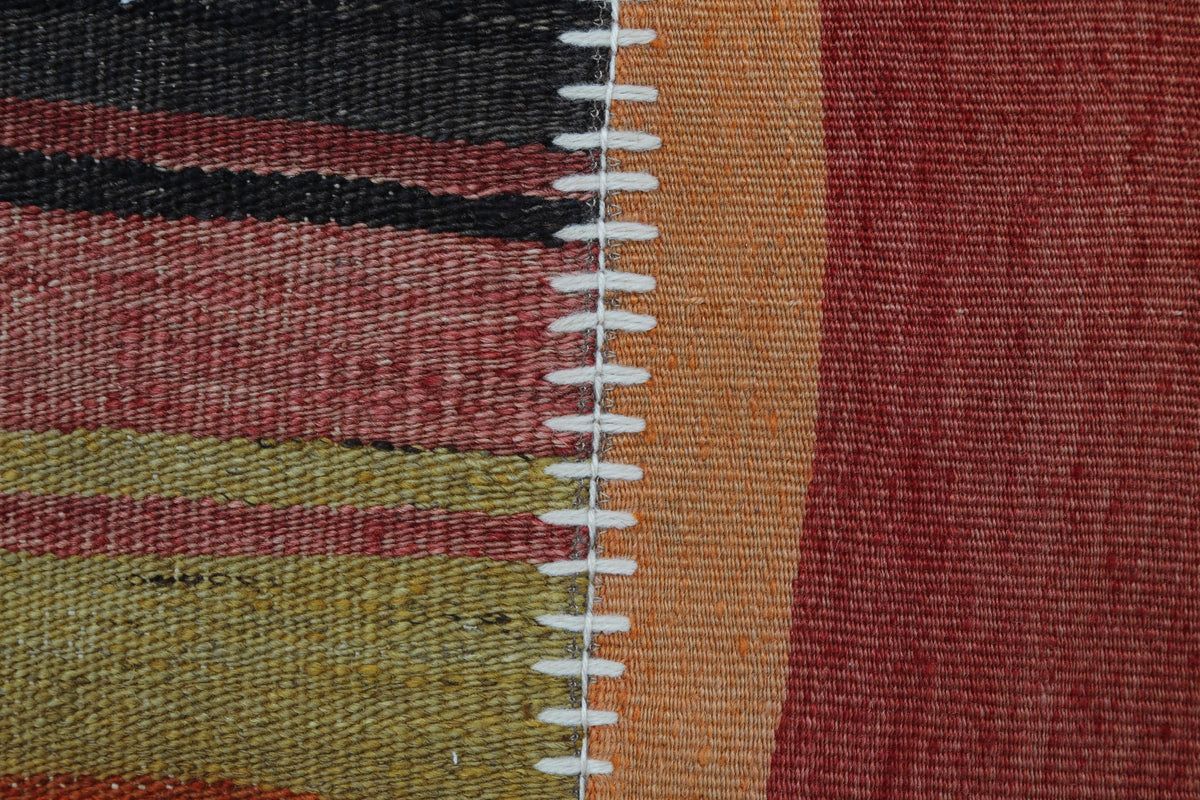 2x3 Vintage Turkish Patchwork Tapestry Rug, Handwoven Kilim Textile Wall Hanging, One of a Kind Wall Art