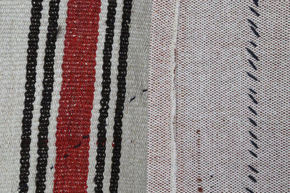 3x4 Vintage Turkish Tapestry Rug, Hemp Wool Kilim Wall Hanging, Handwoven Textile Wall Art