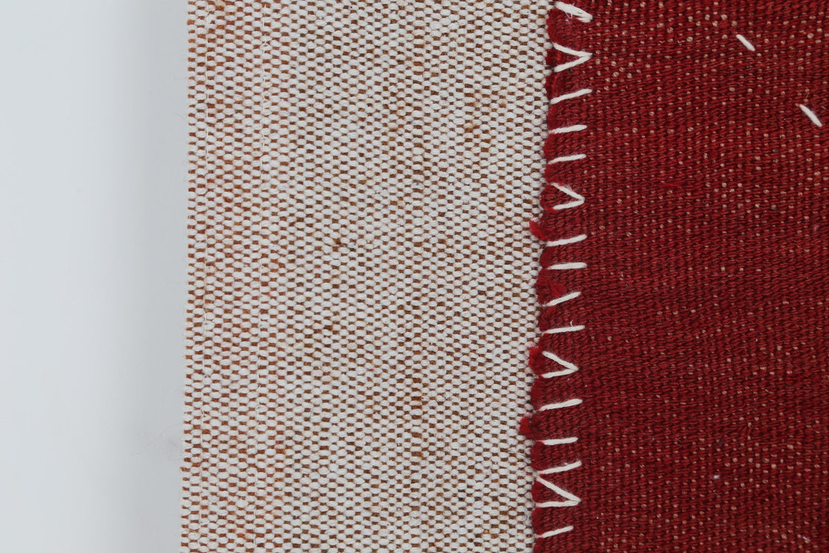 3x4 Vintage Turkish Wool Tapestry Rug, Kilim Textile Wall Hanging, Geometric Fiber Wall Art