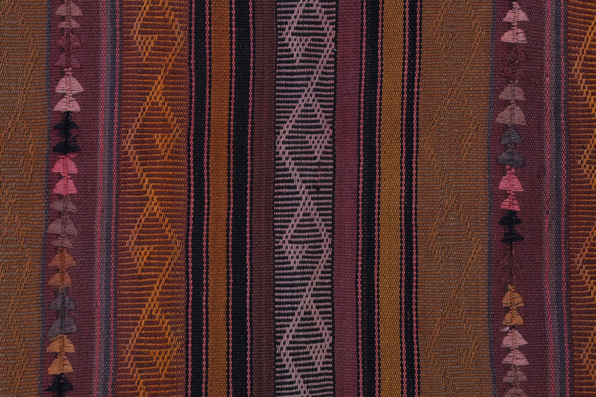 5x6 Vintage Turkish Kilim Rug, Striped Handwoven Wool Cotton Rug, Rustic Anatolian Flatweave Area Rug