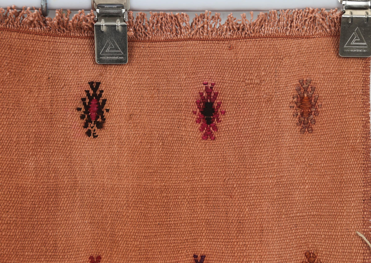 2x7 Vintage Turkish Hemp Runner Rug, Handmade Kilim, Narrow Hallway Rug, Vintage Anatolian Hemp Rug